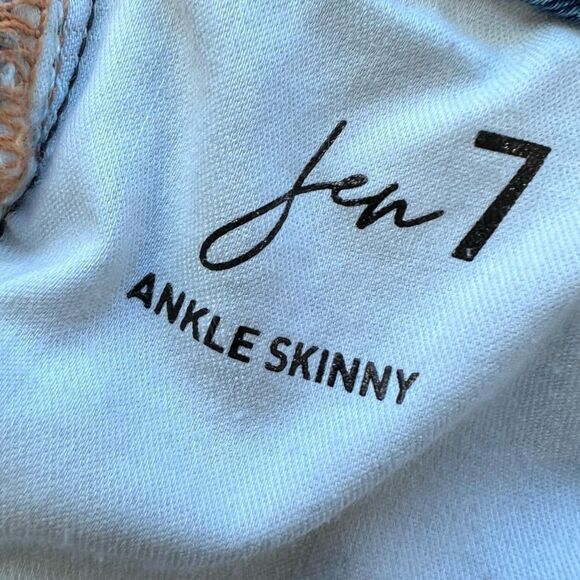 Jen7 By 7 For All Mankind Side Zip Ankle Skinny Jean - Picture 7 of 11